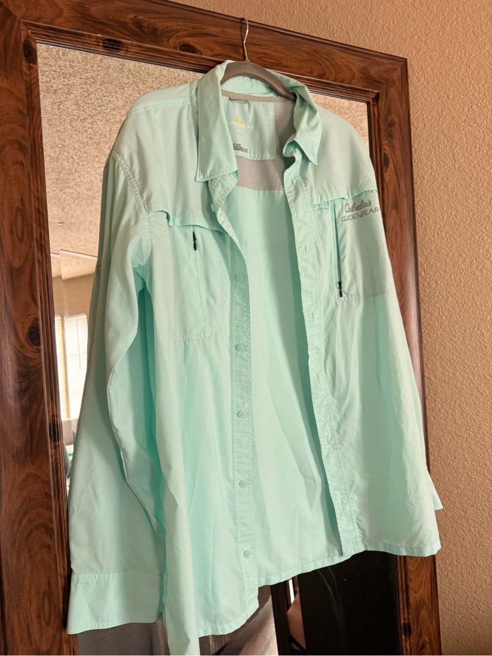 Cabela's Women's Mint Green Lightweight Utility Shirt Jacket